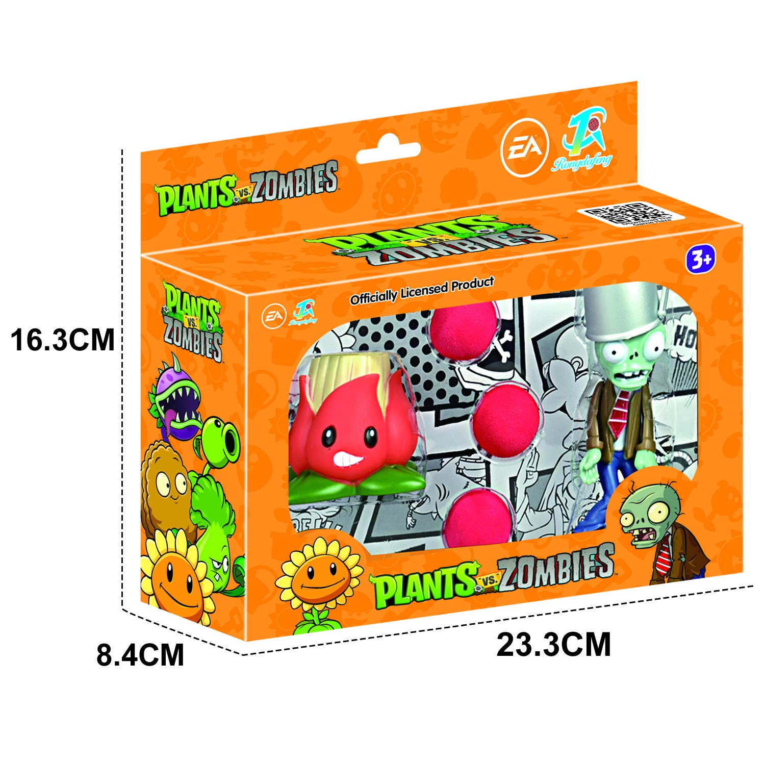 SPECIAL ZOMBIE PACK 2個セット Plants vs. Zombies Toy Set:A.K.E.E.and Buckethead Zombie : Amazon